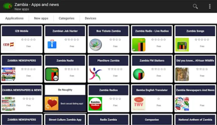 Zambia - Apps and news android App screenshot 1